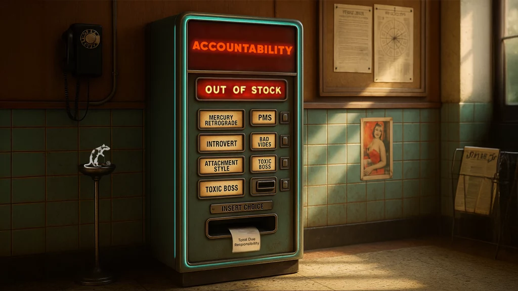 The Unholy Trinity of modern excuses: blaming the stars, mind and biology